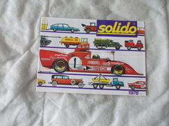 Solido Catalogue 1976 - Modélisme
