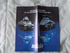 Solido Catalogue Collection 1936 1951 - Modellismo