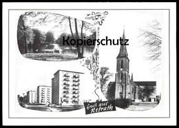 ÄLTERE REPRO POSTKARTE GRUSS AUS REFRATH HOCHHÄUSER KAHNWEIHER Bensberg Bergisch Gladbach Postcard Cpa AK Ansichtskarte - Bergisch Gladbach