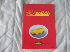 Club Solido Catalogue 1989 N° 4 - Modellbau