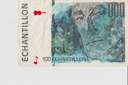 Echantillon 000 - Fiktive & Specimen