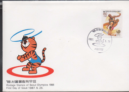 3131   FDC Korea Seoul 1988 Juegos Olímpicos, Game, Lucha Libre - Summer 1988: Seoul