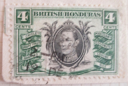 British Honduras 1938-1947   (o)   # 118 On Paper - Honduras Britannico (...-1970)