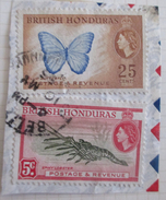British Honduras 1953-1957   (o)   On Paper - Honduras Britannique (...-1970)