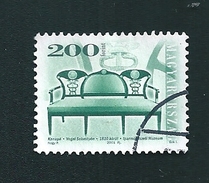 N° 3771 Chaise Et Fauteuil De Style Canapé 1810  Timbre Hongrie MAGYAR (2001) Oblitéré - Usado