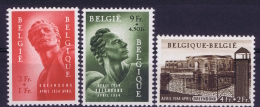 Belgium: OBP Nr 943 - 945 MNH/**/postfrisch/ Neuf Sans Charniere 1954 - Nuovi