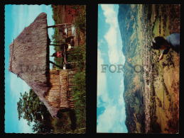 Nicaragua Nativos Arqueologia 2 Tarjeta Postal Tipo Foto RPPC  Vintage Original Ca1960 POSTCARD CPA AK (W4_3333) - Nicaragua