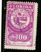 USA Florida $3.00 Documentary Stamp Tax - Ohne Zuordnung