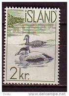 Q1201 - ISLANDE ICELAND Yv N°296 ** OISEAUX - Ongebruikt