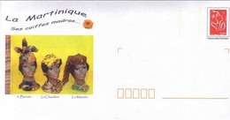 Entier / Stationery / PSE - PAP Martinique - Les Coiffes Madras - Lamouche - Textile