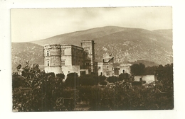 84 CHATEAU DE LOURMARIN CARTE PHOTO VAUCLUSE - Lourmarin