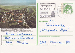 BPK Bund P 134 I "Wangerland" Gelaufen Ab "MÜNSTER 1" (ak0499) - Illustrated Postcards - Used