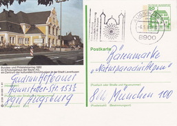 BPK Bund P 134 I "Leverkusen" Gelaufen Ab "AUGSBURG 1" (ak0509) - Illustrated Postcards - Used