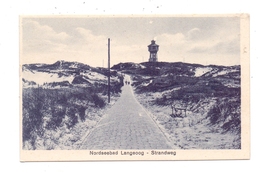 2941 LANGEOOG, Strandweg, Wasserturm - Langeoog
