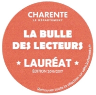 BD - Autocollant / Sticker / Aufkleber - Charente : La Bulle Des Lecteurs 2016-2017 - Lauréat - Adesivi