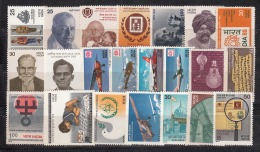 INDIA, 1979, Complete Year Lot, Of 22 Mint  Stamps In Good Condition , MNH, (**) - Ongebruikt