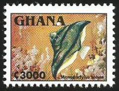 Ghana 1995 Monodactylus Sebae Guinean Finger-fish MNH - Ghana (1957-...)