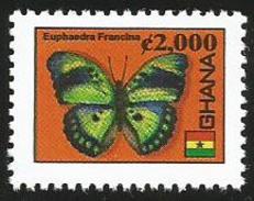Ghana 2006 Euphaedra Francina Magnificent Forester Butterfly MNH - Ghana (1957-...)