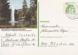 BPK Bund P 134 I "Bad Schwalbach" Gelaufen Ab "BISCHOFSHEIM..." (ak0510) - Illustrated Postcards - Used