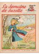 La Semaine De Suzette N°17 Décoratrice En Chausson - Rikiki à L'école - Poupées Sahariennes - Voyage A Kalavrita De 1955 - La Semaine De Suzette