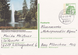 BPK Bund P 134 I "Bad Schwalbach" Gelaufen Ab "ELTVILLE AM RHEIN 1" (ak0512) - Geïllustreerde Postkaarten - Gebruikt