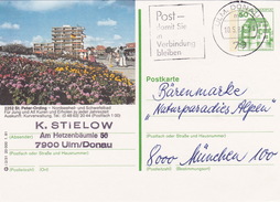 BPK Bund P 134 I "St. Peter-Ording" Gelaufen Ab "ULM, DONAU 1" (ak0518) - Illustrated Postcards - Used