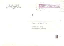 Slovakia Cover Levice ... AH678 - Cartas & Documentos