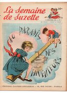 La Semaine De Suzette N°3 Au Paradis Des Inventeurs - Florence Apprend à Patiner - Le Crabe Chinois De 1954 - La Semaine De Suzette