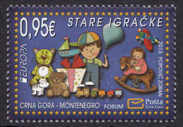 Montenegro 2015 Europa CEPT, Old Toys,  MNH - 2015