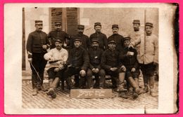 Carte Photo - Chenove - Militaires - Campagne 1914-1915 - 5ème Bie - 1ère Pièce - 30e Lourd - Chenove