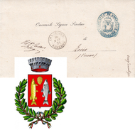 Lettre Préphilatélique D'Italie (1871) Avec Marque De Franchise Illustrée De Deux Poissons - Vissen