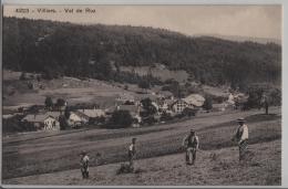 Villiers - Val De Ruz - Vue Genrale - Animee - Phototypie No. 4223 - Val-de-Ruz