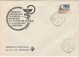 Cover * Portugal * Comemorações Do 100º Aniversario Do Prof. Dr. Elisio De Moura * 1977 * Coimbra - Postmark Collection