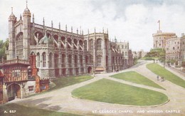 St Georges Chapel And Windsor Castle (pk34499) - Windsor Castle