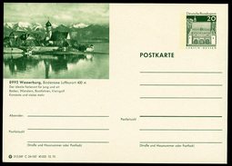 80993) BRD - Michel P 99 C24/187 - * Ungebraucht - 8992 Wasserburg, Teilansicht, Kirche - Illustrated Postcards - Mint