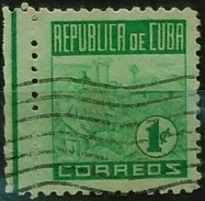 CU BA 1948 -1950 Havana Tobacco Industry. USADO - USED - Oblitérés