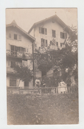 88 - GOLBEY / CARTE PHOTO PENSION LUIS OU ETE INSTALLES DES SOLDATS - Golbey