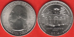 USA Quarter (1/4 Dollar) 2016 P Mint "Harpers Ferry" UNC - 2010-...: National Parks