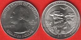 USA Quarter (1/4 Dollar) 2016 P Mint "Shawnee" UNC - 2010-...: National Parks