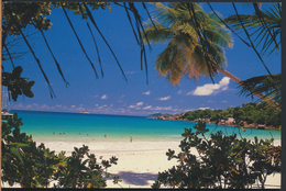 °°° 3985 - SEYCHELLES - ANSE LAZIO , PRASLIN - 1991 With Stamps °°° - Seychelles