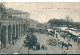 PUYLAURENS  ( 81 )  La  Halle  Et  Le  Marché    (  Endommagée Vendue En L'état )  ) - Puylaurens