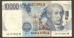 ITALY 10000 Lire Alessandro Volta Circulated - 10000 Lire