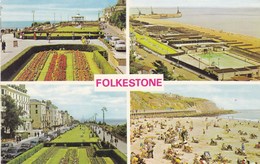 Folkestone, Multi View, Beach And Pool (pk34510) - Folkestone