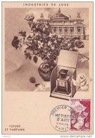 France N° 974 - Carte Maximum - Fleurs Et Parfums - 1950-1959