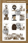 South Africa - 2017 University Of Fort Hare Centenary Sheet (o) - Usados