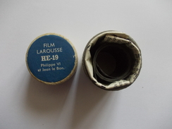 FILM FIXE Larousse HE-19 Philippe VI Et Jean Le Bon - 35mm -16mm - 9,5+8+S8mm Film Rolls