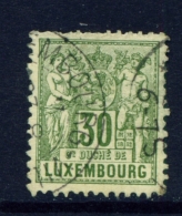 LUXEMBOURG  -  1882  Allegories Of Agriculture And Commerce  30c  Used As Scan - 1882 Alegorias