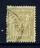 LUXEMBOURG  -  1882  Allegories Of Agriculture And Commerce  50c  Used As Scan - 1882 Allégorie