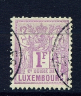 LUXEMBOURG  -  1882  Allegories Of Agriculture And Commerce  1f  Used As Scan - 1882 Alegorias