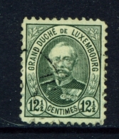 LUXEMBOURG  -  1881 To 1893  Grand Duke Adolf  121/2c  Used As Scan - 1891 Adolfo Di Fronte